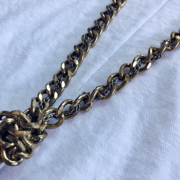 J.Crew Rope Chain Knot Long Necklace - Picture 5 of 8
